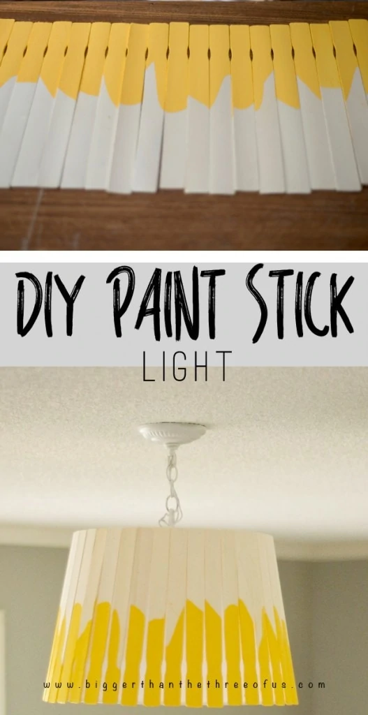 Make this Simple Paint Stick Light! 