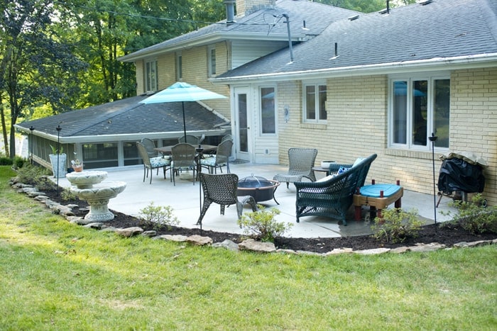 Landscaping With Rock Instead Of Mulch Bigger Than The Three Of Us