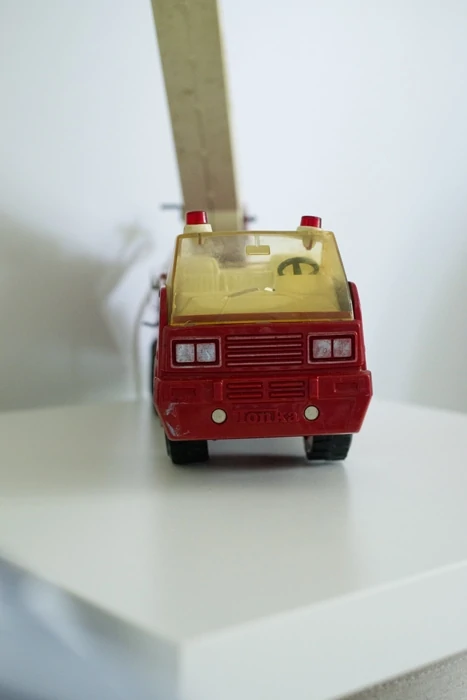 Pinterest Made Me Do It :: Firetruck Lamp - Bigger Than the Three of Us