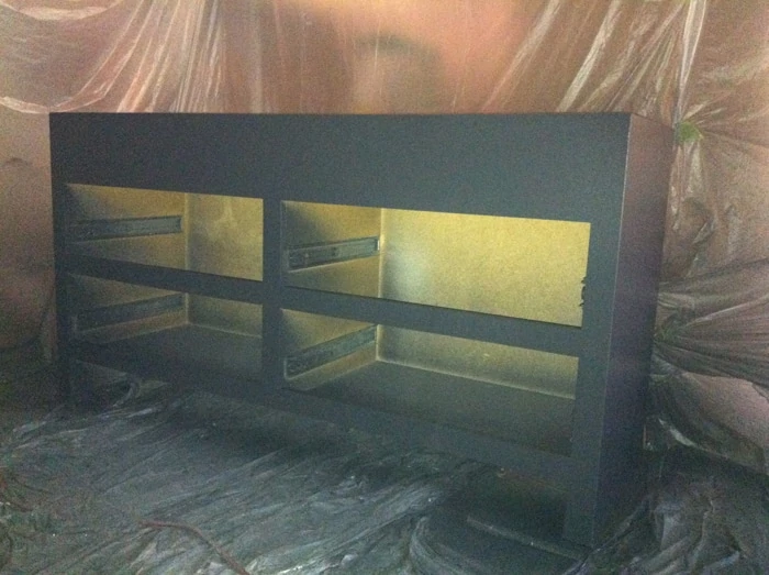 dresser in progress
