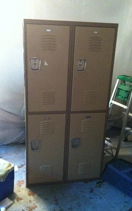 lockers what should I do with them