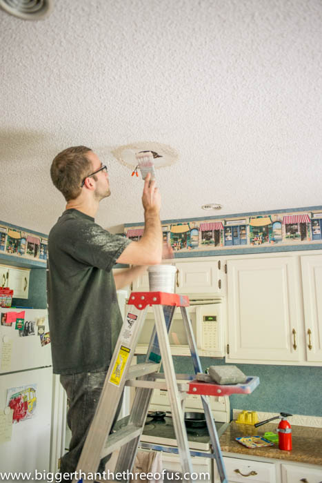 How To Do A Popcorn Ceiling Patch