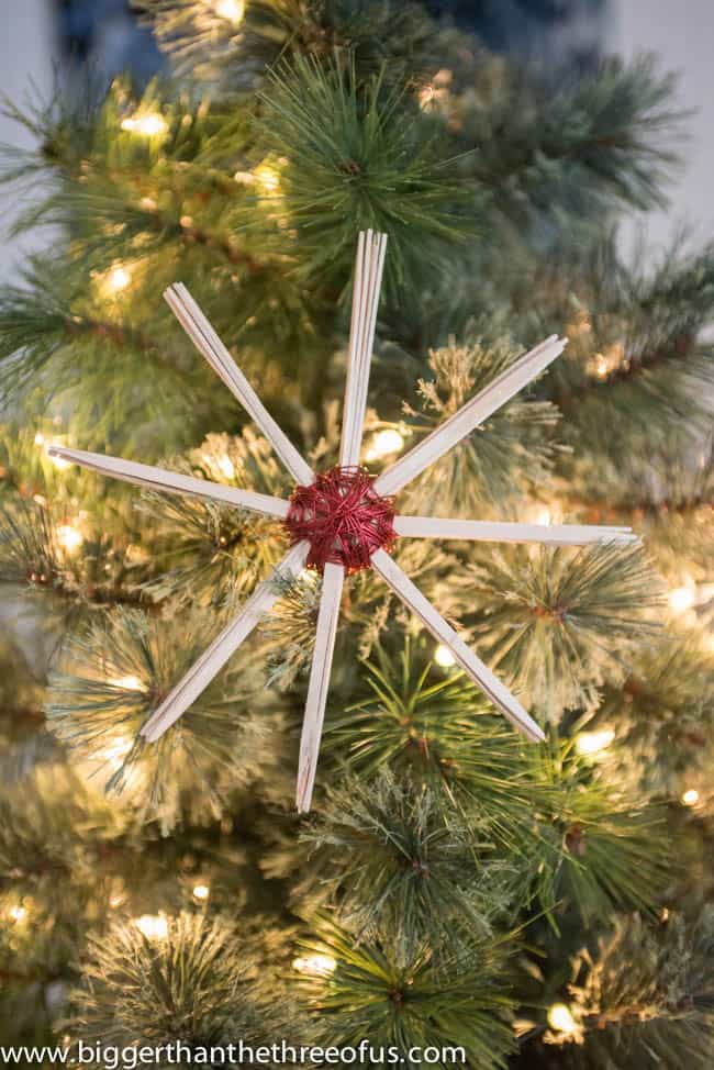 DIY Wire Star Ornament