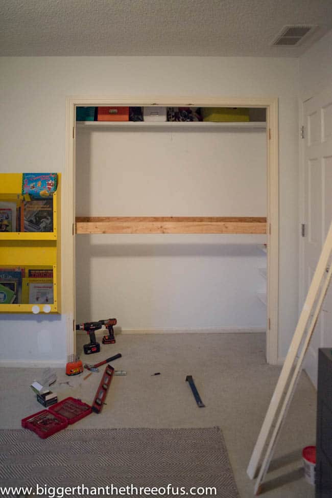 How to Build a Closet Loft