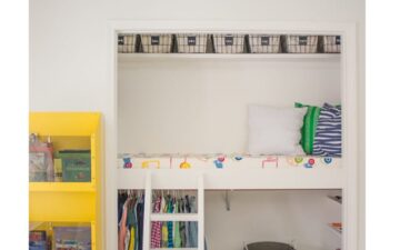 This tutorial will show you how to build a DIY Reading Loft in the closet!