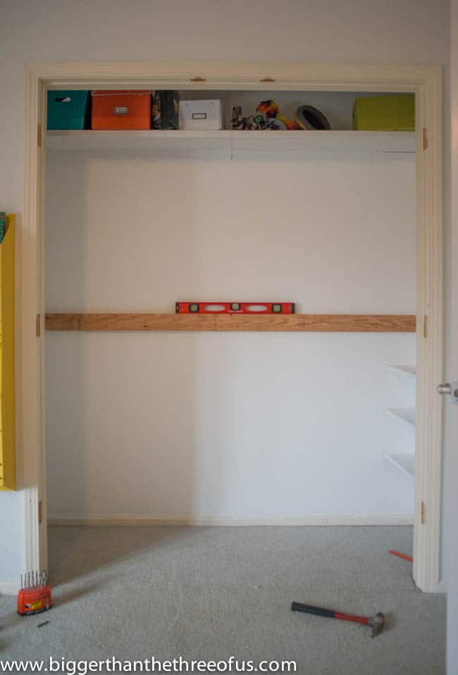 How to Build a Closet Loft