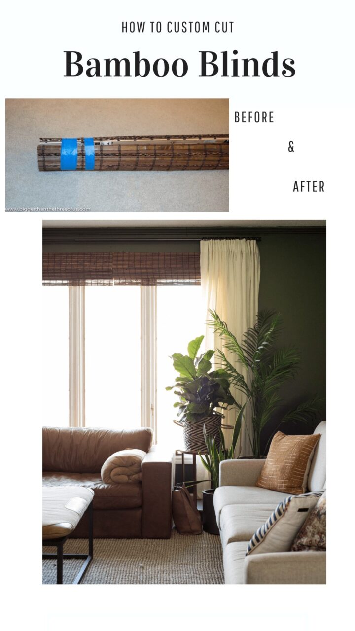 How to Cut Bamboo Blinds