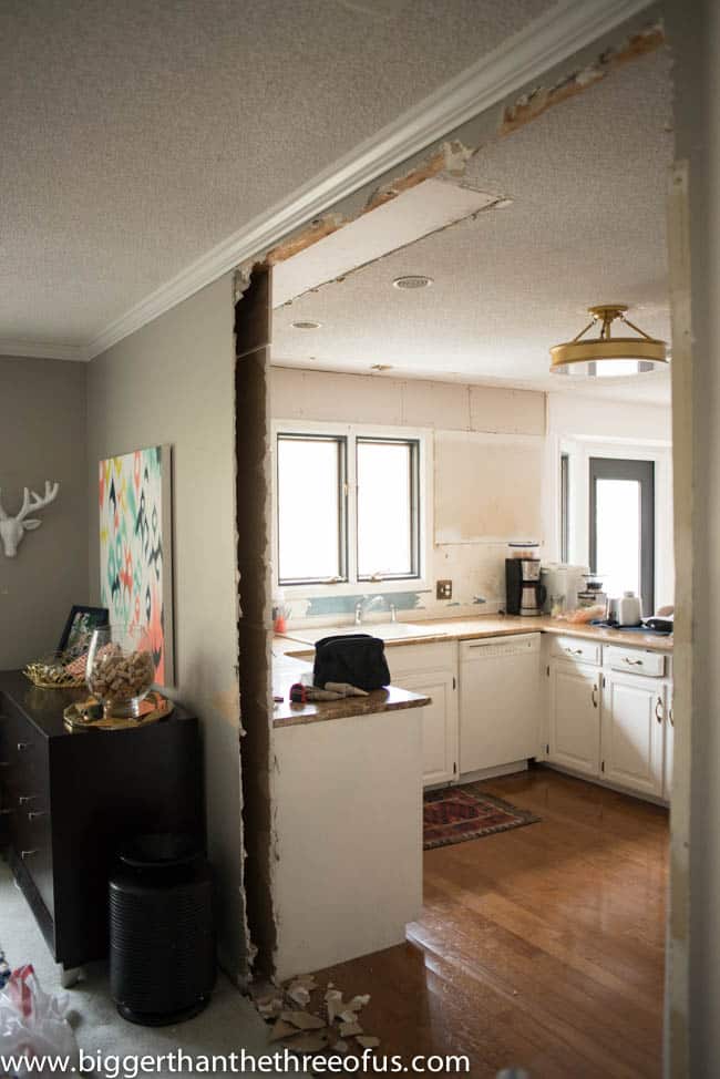 Framing the Kitchen Doorway