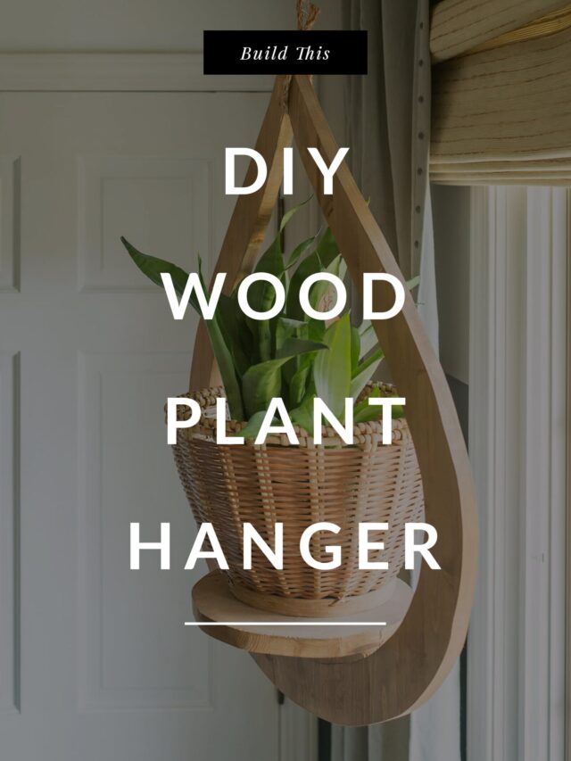 Wood Hanging Planter DIY Project! Bigger Than the Three of Us