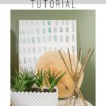 You can paint this!! It's so simple! DIY Art Canvas Painting Tutorial