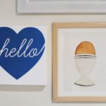 Add a mix of high and lows in your gallery wall