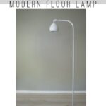 DIY Modern Floor Lamp Tutorial