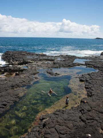 Secret Lava Pools Kauai