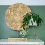 DIY Circle Art Inspired by Crate and Barrel