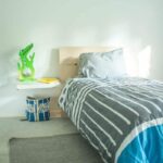 Greyson's Bed with Mattress Topper