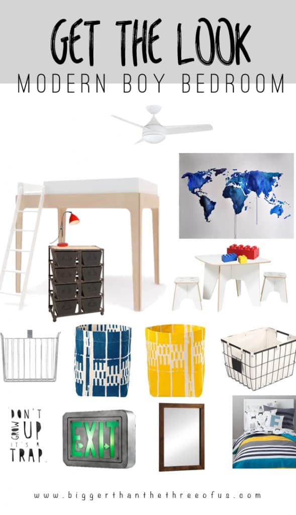 Is your style modern and bright? Use this guide to decorate for your little man's room!