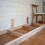 DIY Banquette IN Process