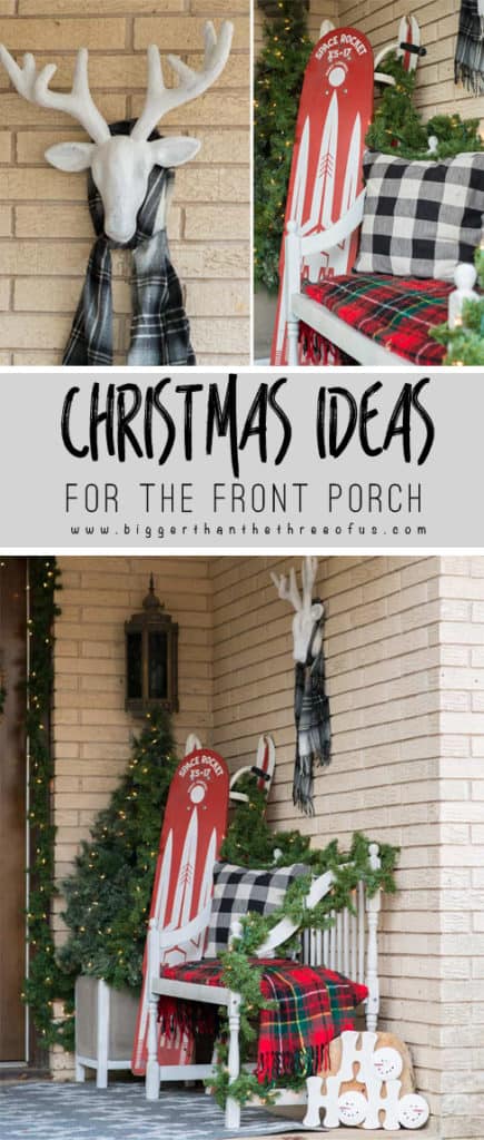 Decorating Your Front Porch For Christmas | Christmas Front Porch | Front Porch Christmas #Christmas #christmasdecor #frontporch 