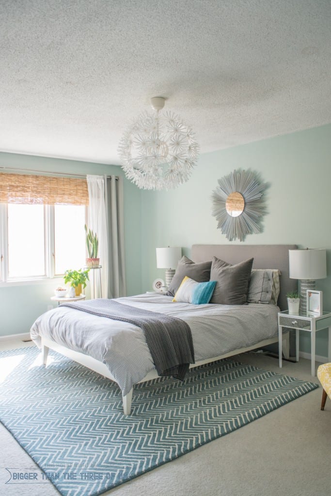 Bright and Modern Master Bedroom