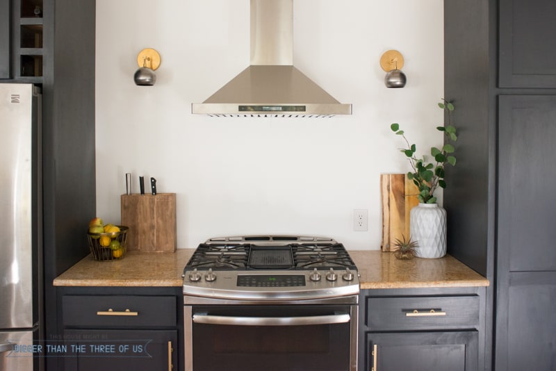 Non vented store range hood