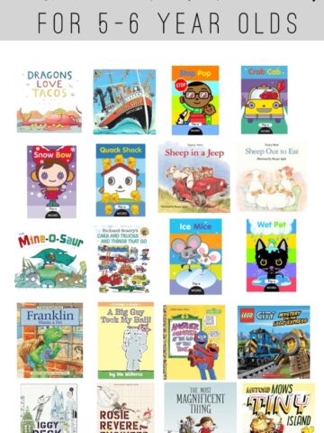 Favorite books for five to six year olds #forkids #booksforkids