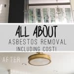 All About Asbestos Removal including Cost!