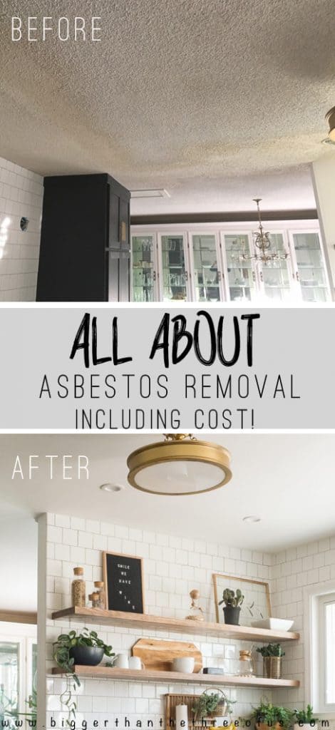 Asbestos Removal and Drywall Install All the Details including