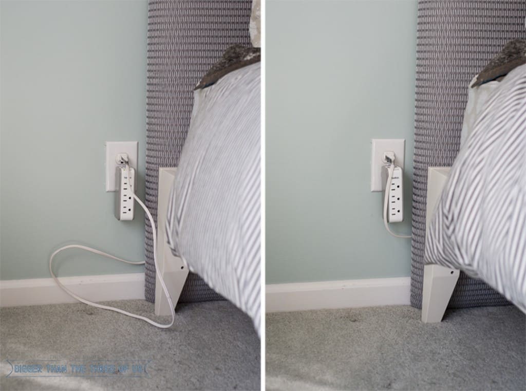 How do you hide cords behind furniture. All about cord management. 
