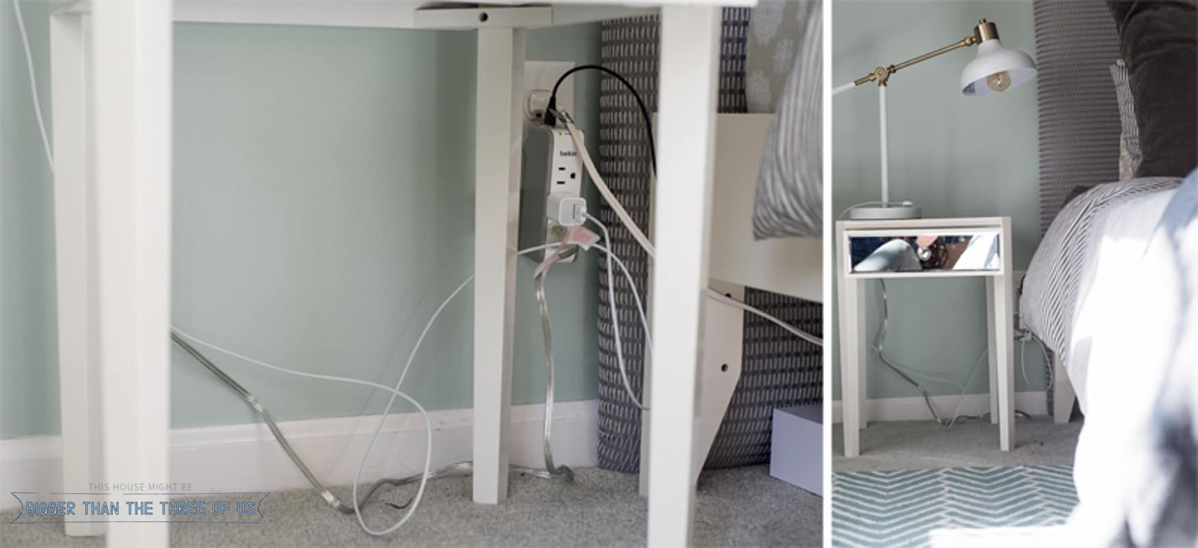 Computer Cable Management on the Cheap  Home organization, Home diy, Hide  cords