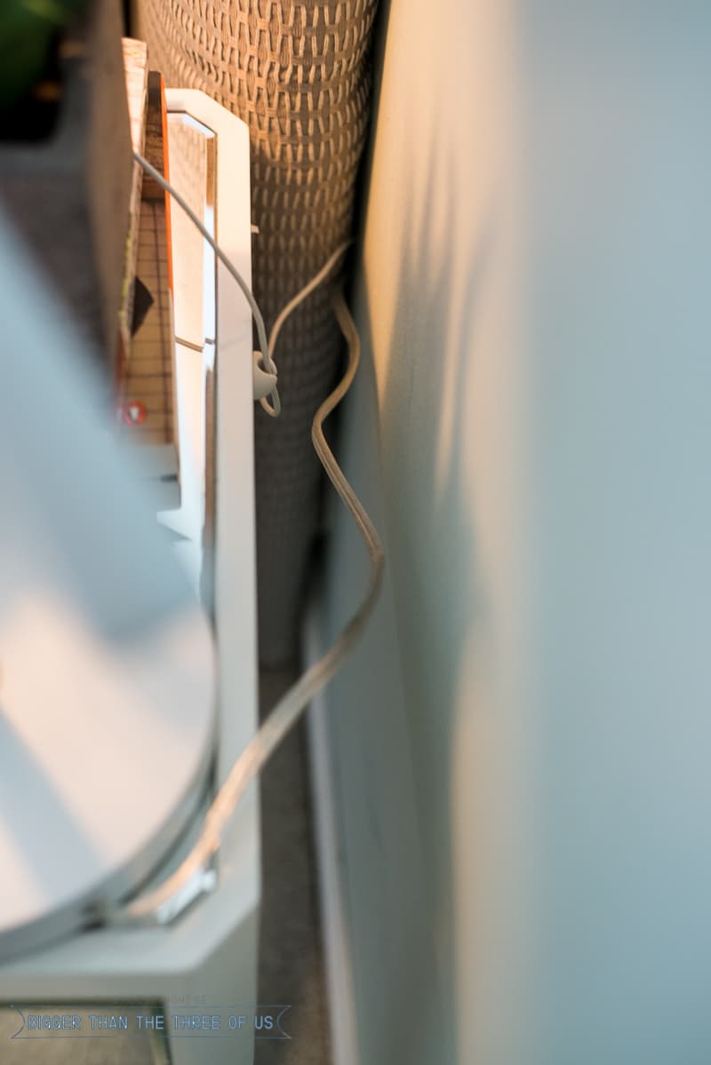 DIY 101: Hiding Electrical Cords