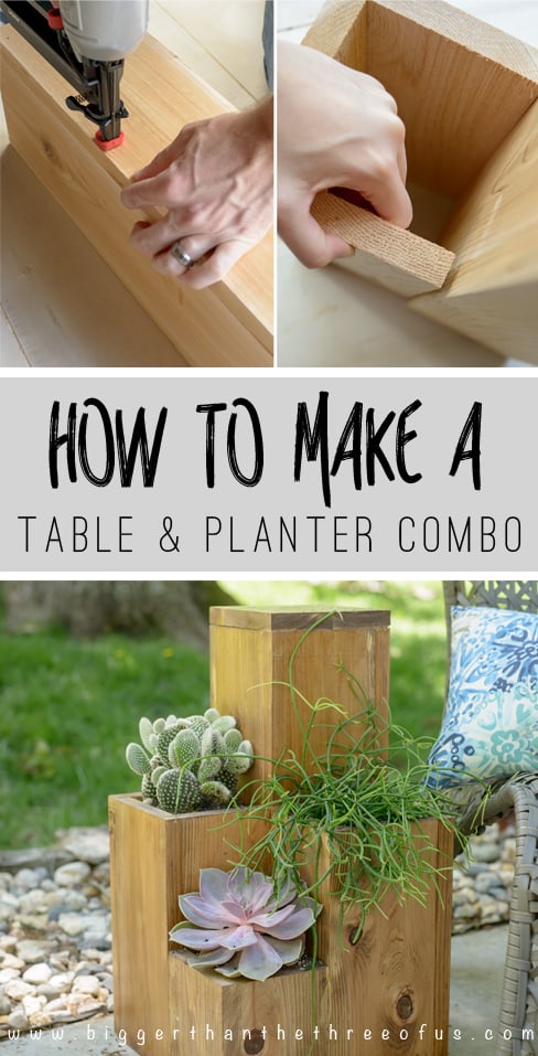 Planting table store diy