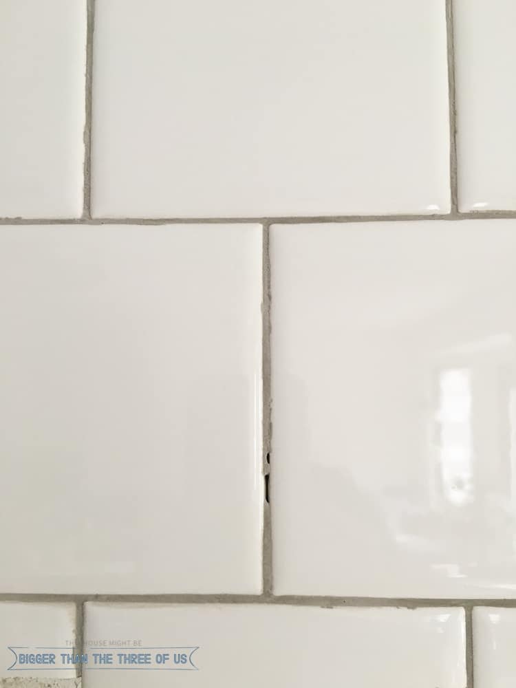 Finishing the Tile with Grout and Electrical Extenders