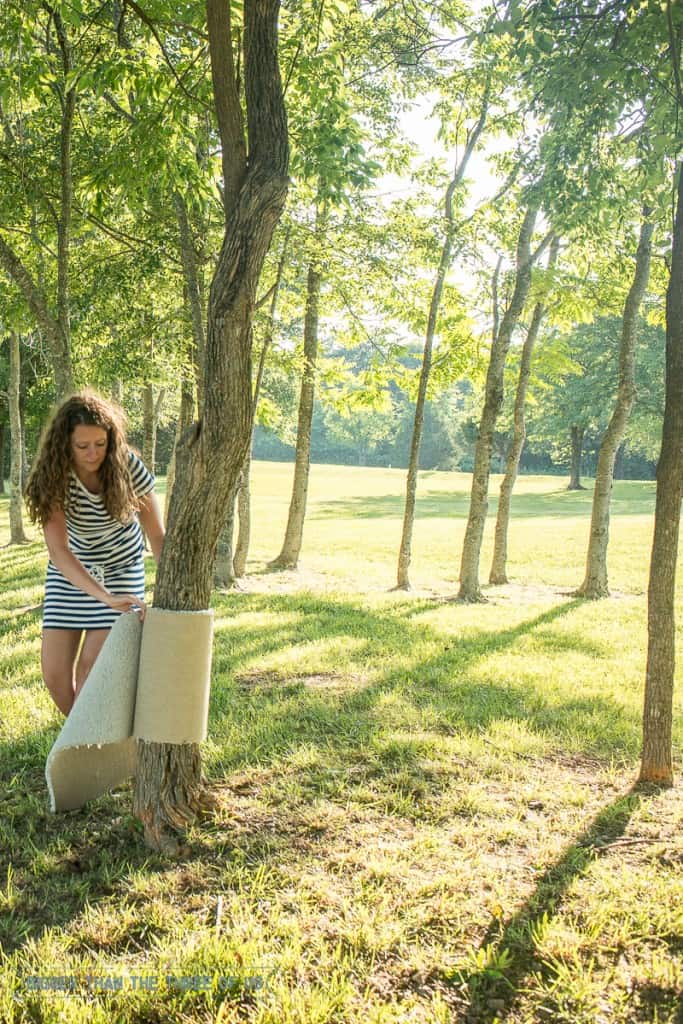 Outdoor Play - Make a Tightrope for Your Kids with Items out of the Garage!