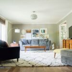 Eclectic, Mid-Century Inspired Living Room