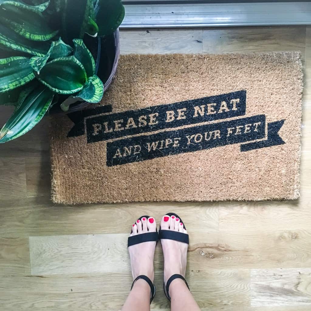 Wipe your feet with these awesome doormats