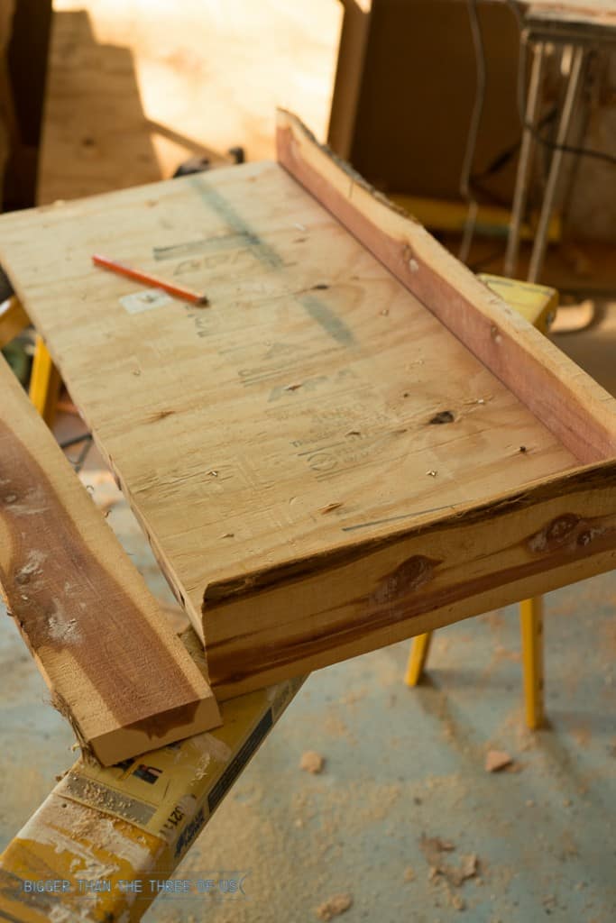 Rustic Modern DIY Wood Bench with Hairpin Legs