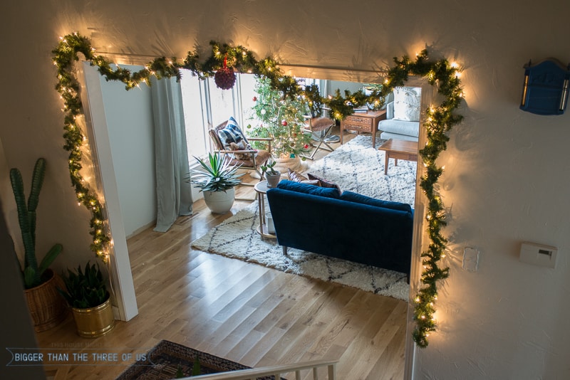 Simple Christmas Home Decor - Bigger Than the Three of Us