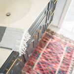 Minimal Bathroom Nook Reveal all for Under $100!