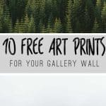 Free Arts Prints for Your Gallery Wall