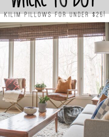 Where To Buy Affordable Kilim Pillows for Under $25