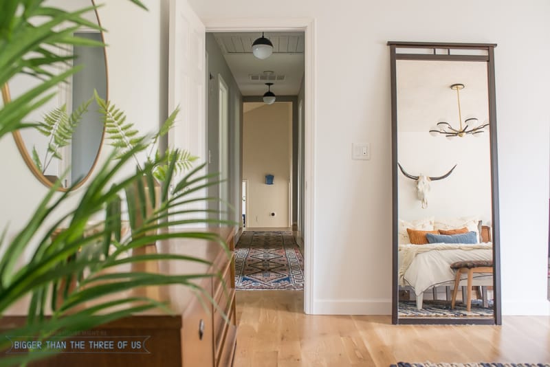 Updating a Hallway with a Vintage Persian Rug