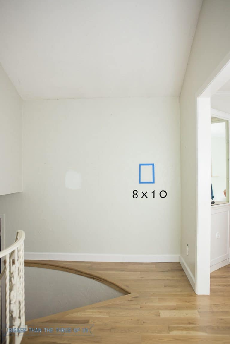 How To Determine Canvas Sizes For A Wall - Bigger Than the Three of Us
