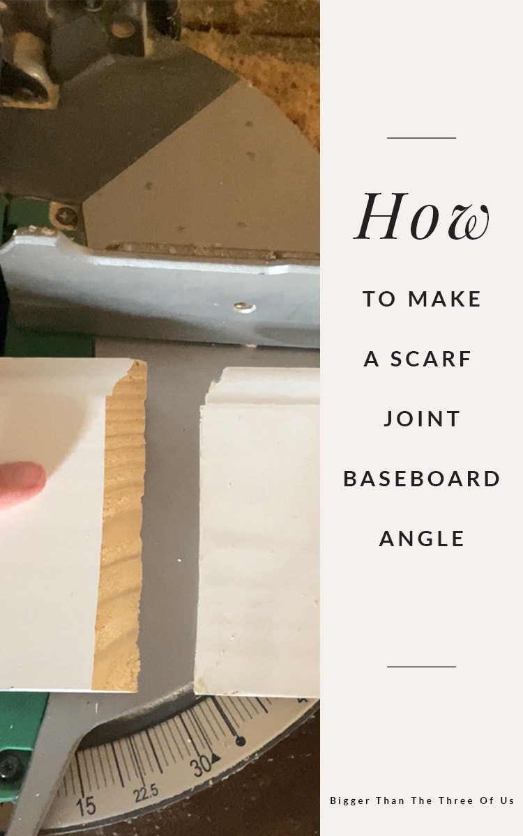 How to Make a Scarf Joint Bigger Than the Three of Us