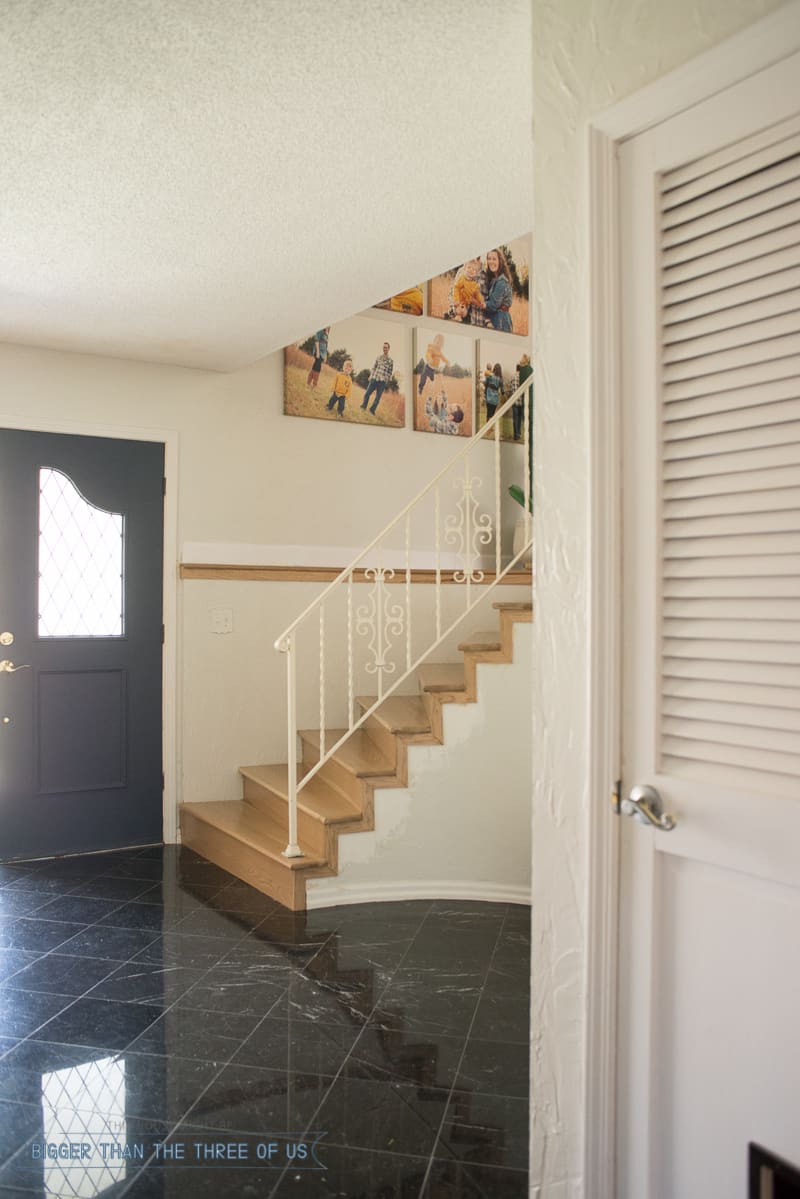 Entryway Makeover for the One Room Challenge - BEFORE