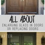 Install and Enlarge Glass in Exterior Doors or Replace Exterior Doors :: Our Dilemma