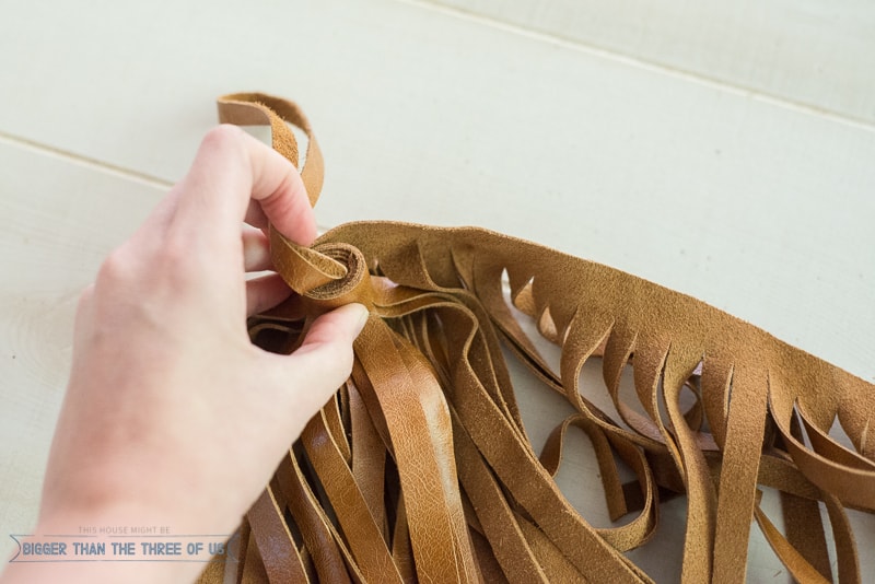 How To Make Leather Tassels - Creative Fashion Blog