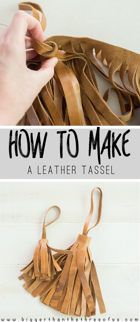 Leather Tassels Craft- A Simple How-To 