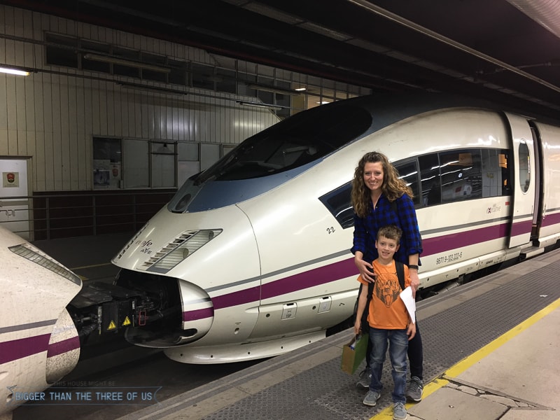 Traveling to Madrid with a Kid