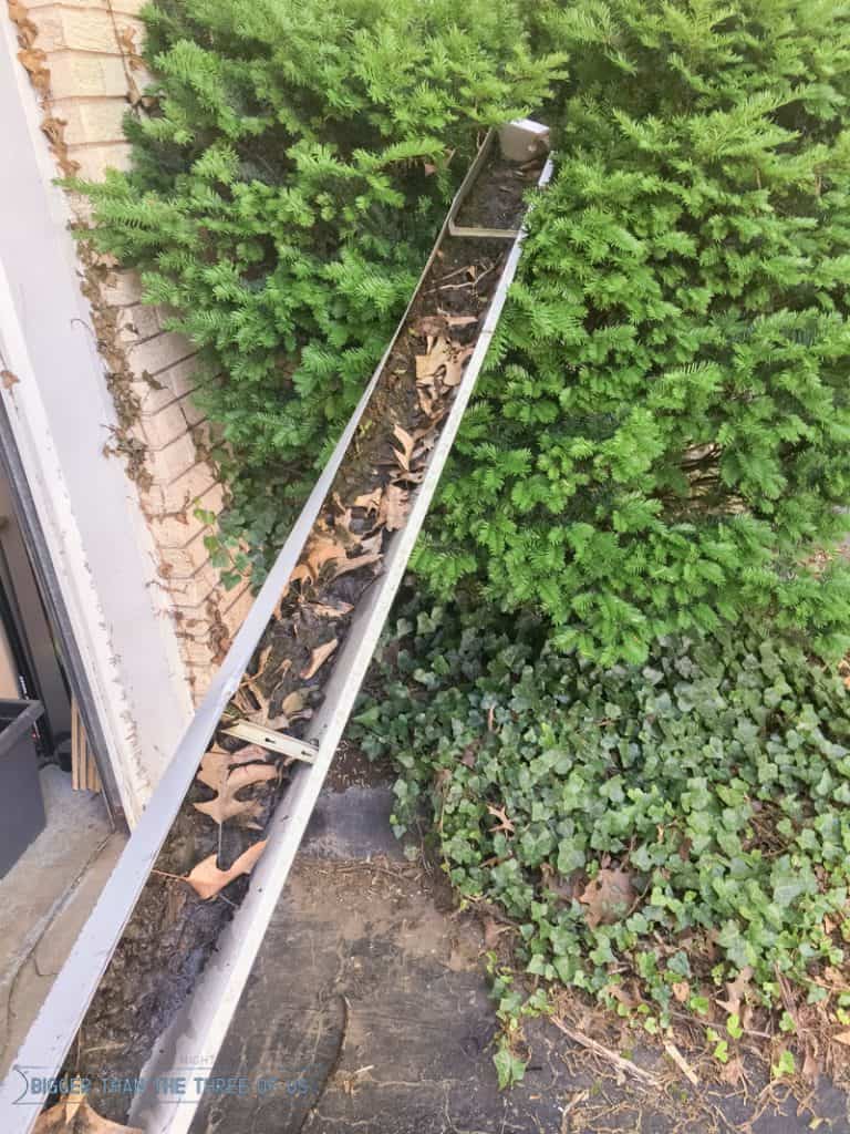 gutter removal before gutter installation 