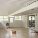 DIY Sunroom Makeover Progress